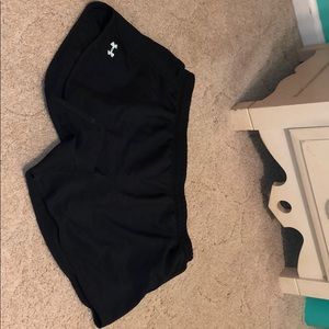 Black Under Armour Women Athletic Shorts!